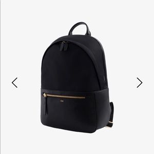 ISM Small Tech Backpack Black Gold Accents